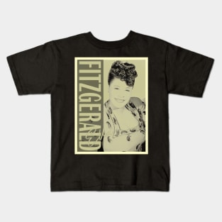 Smooth Details - Ella Fitzgerald Kids T-Shirt